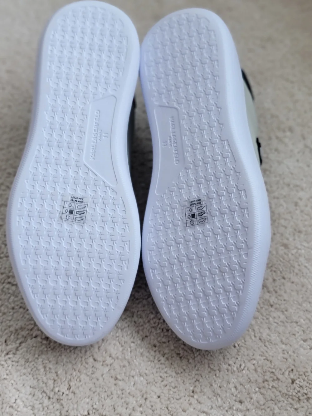 Karl Lagerfeld Paris‎ LF1S1107 Low Top Sneakers – Size 11M – NWOB